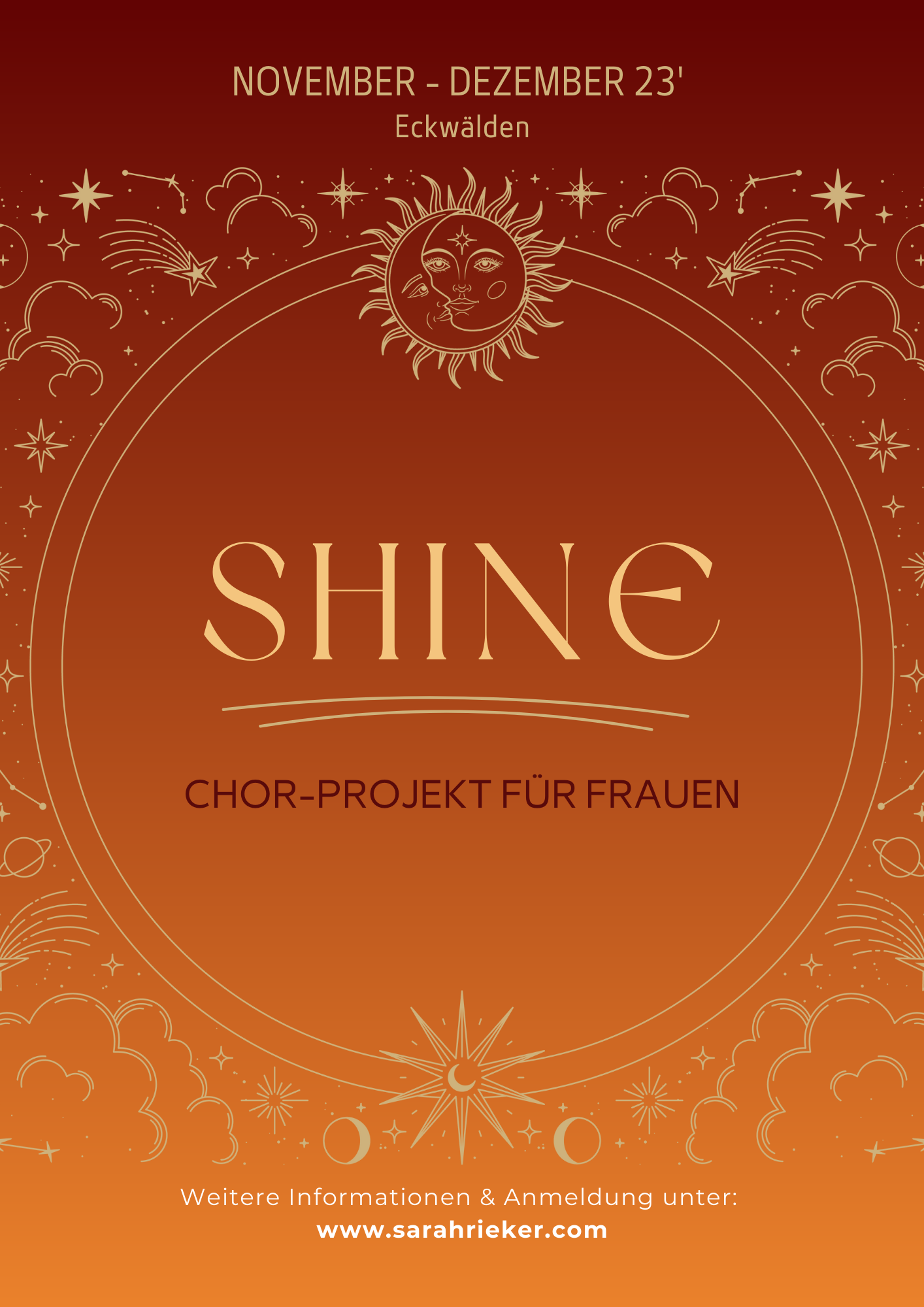 SHINE - Chorprojekt für Frauen im November & Dezember in Eckwälden