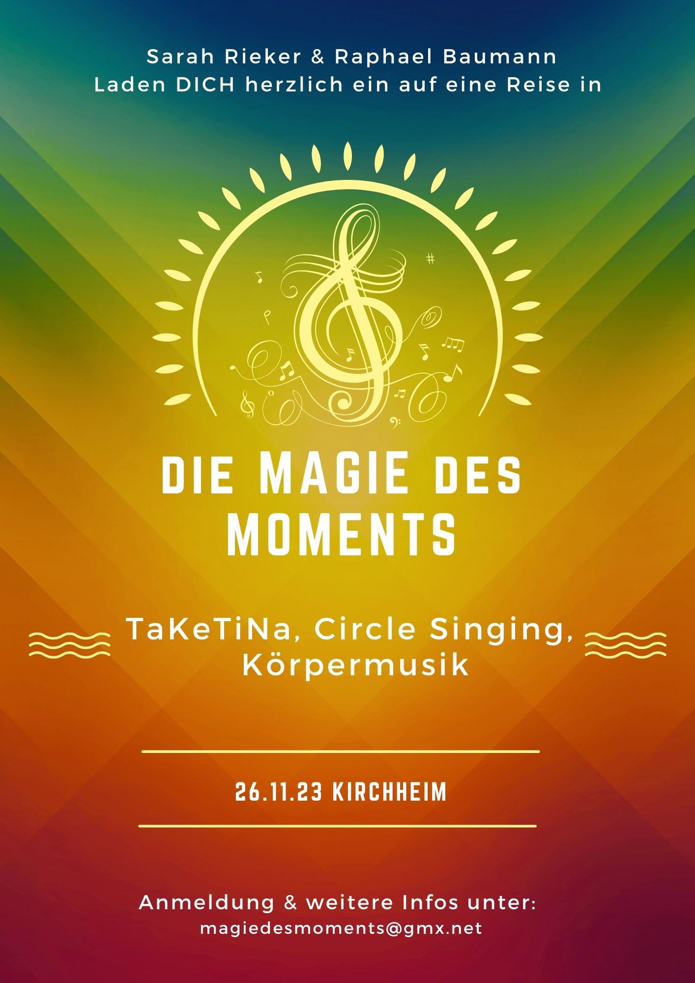 Magie des Moments am 26.11 in Kirchheim