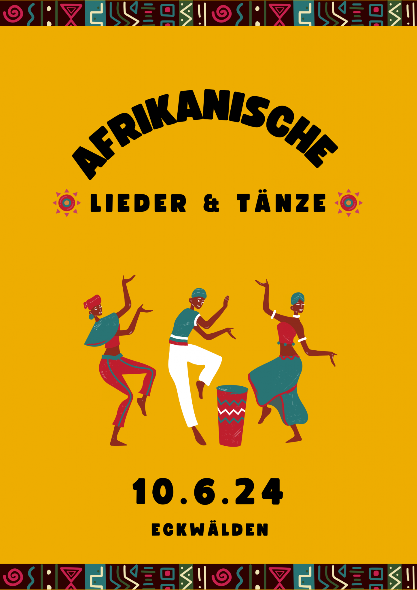 Afrikanische Lieder & Tänze - 10.6.24 Eckwälden