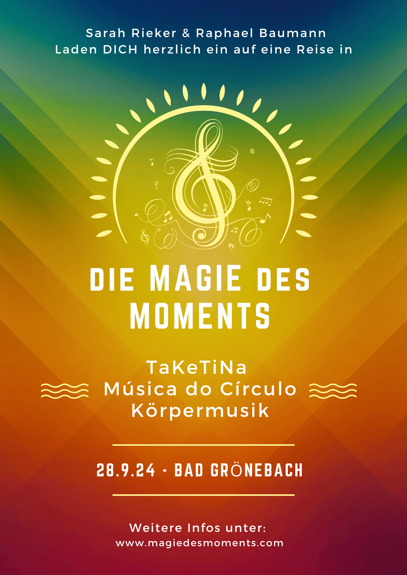 Magie des Moments mit Raphael Baumann - 28.9 in Bad Grönebach