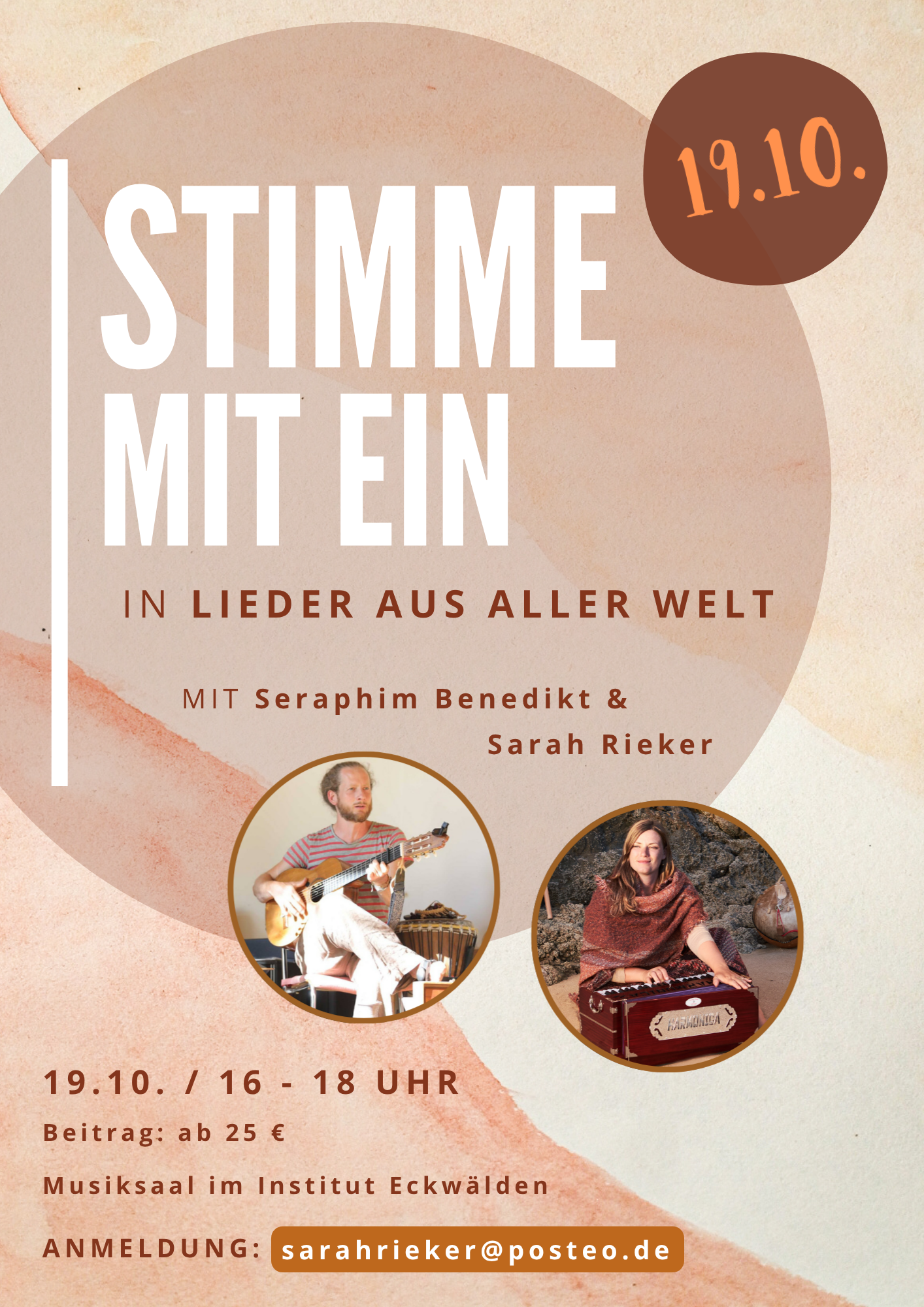 Singkreis mit Gast - 19.10. Eckwälden