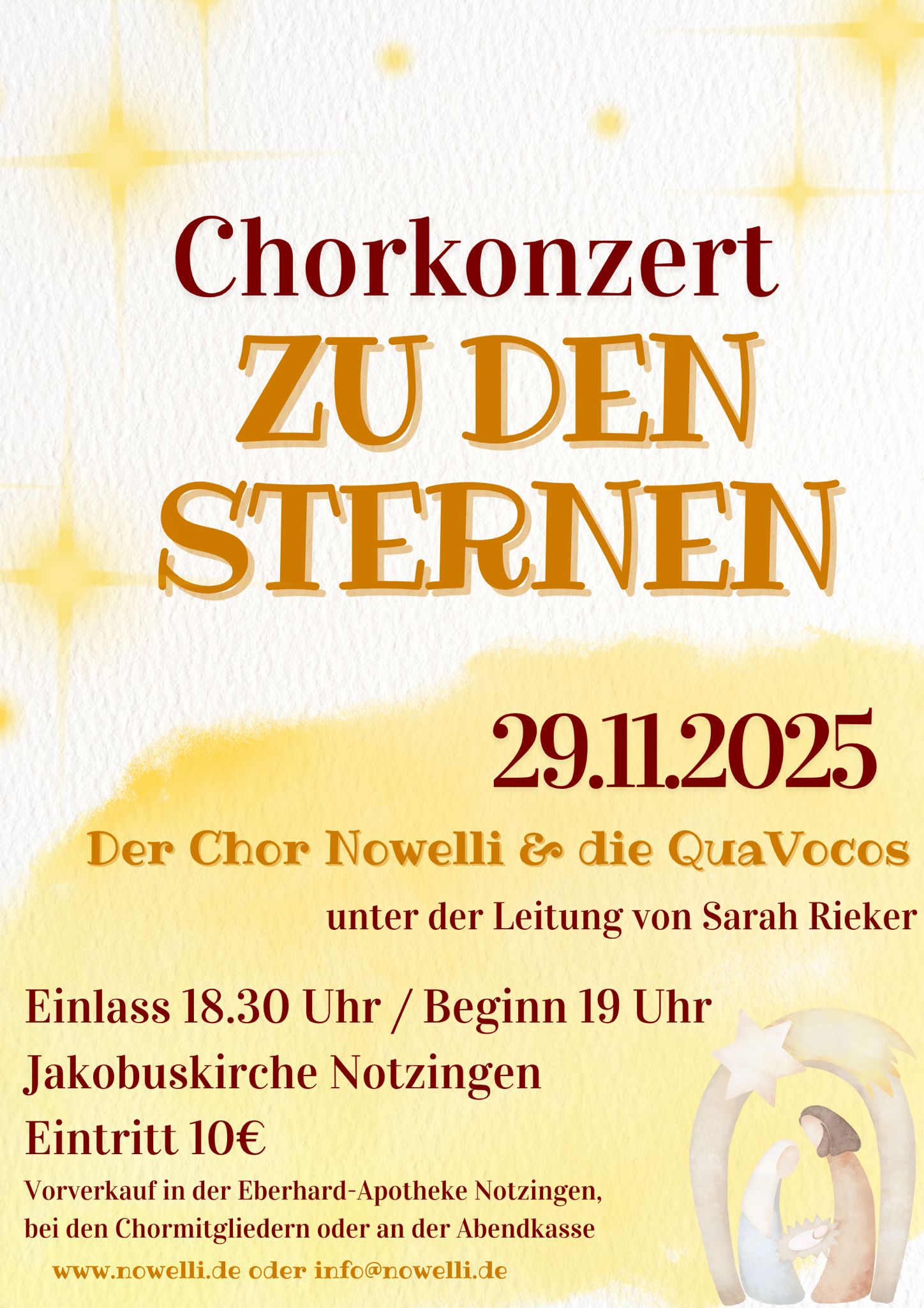 Chorkonzert zu den Sternen